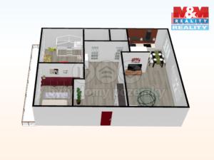 Prodej bytu 3+1, Most, Františka Malíka, 68 m2