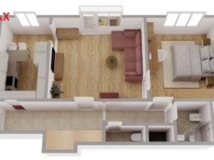 Prodej bytu 2+1, Hradec Králové - Pražské Předměstí, Puškinova, 62 m2