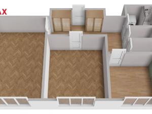 Prodej bytu 2+1, Hradec Králové - Pražské Předměstí, Haškova, 57 m2