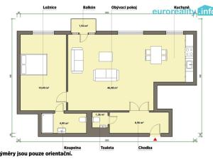 Pronájem bytu 2+kk, Mariánské Lázně, Masarykova, 80 m2