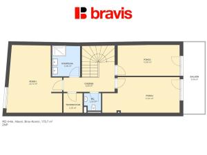 Prodej rodinného domu, Brno - Komín, Hlavní, 193 m2