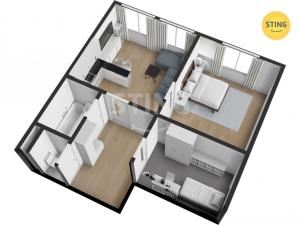 Prodej bytu 2+1, Jihlava, Palackého, 61 m2