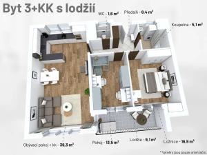 Prodej bytu 3+kk, Praha - Záběhlice, Švehlova, 104 m2