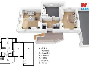 Prodej chalupy, Kamenný Přívoz - Hostěradice, 107 m2