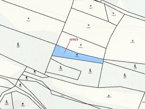 Dražba pozemku, Kněžnice, 631 m2