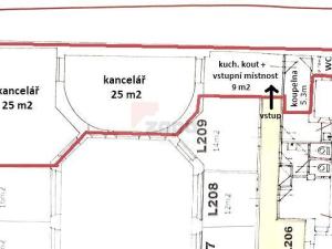 Pronájem kanceláře, Praha - Nové Město, Národní, 65 m2