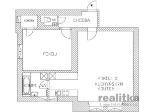Pronájem bytu 2+kk, Opava - Předměstí, Olomoucká, 65 m2