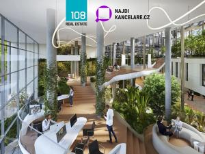 Pronájem kanceláře, Praha - Karlín, Karolinská, 1538 m2