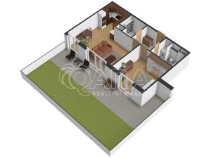 Pronájem bytu 2+kk, Praha - Pitkovice, Penízovková, 59 m2