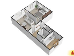 Prodej bytu 2+1, Uherský Brod, 56 m2