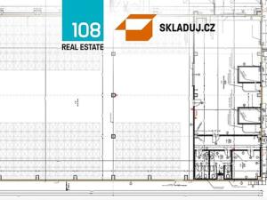 Pronájem skladu, Zdice, 960 m2