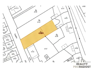 Prodej zahrady, Šternberk, Rýmařovská, 773 m2