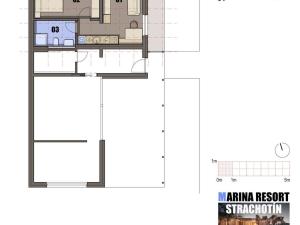 Prodej apartmánu, Strachotín, Šakvická, 33 m2