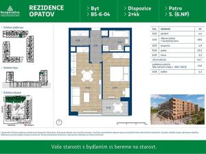 Pronájem bytu 2+kk, Praha - Chodov, Líbalova, 47 m2