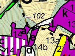 Dražba lesa, Hovězí, 173 m2