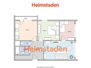 Pronájem bytu 3+1, Ostrava - Poruba, Francouzská, 66 m2