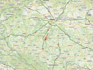 Prodej lesa, Kozárovice, 40085 m2