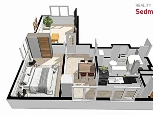 Prodej bytu 2+1, Vítanov, 71 m2