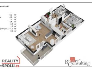 Prodej bytu 3+kk, Hradec Králové, třída Edvarda Beneše, 96 m2