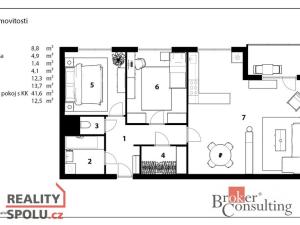Prodej bytu 3+kk, Hradec Králové, třída Edvarda Beneše, 96 m2