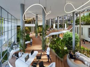 Pronájem kanceláře, Praha - Karlín, Karolinská, 537 m2