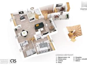 Pronájem bytu 4+kk, Brno, Ríšova, 118 m2