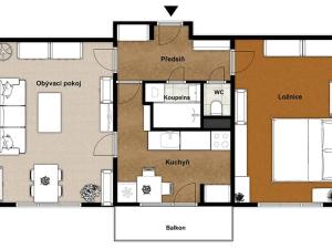 Prodej bytu 2+1, Praha - Michle, Jihlavská, 54 m2