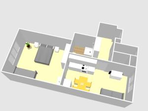 Prodej bytu 2+kk, Praha - Žižkov, Radhošťská, 50 m2