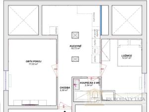 Pronájem bytu 2+1, Příbram - Příbram VII, náměstí Fráni Kučery, 54 m2