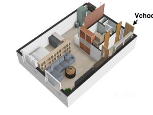 Prodej bytu 1+kk, Ústí nad Labem, Vinařská, 31 m2