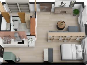 Prodej bytu 1+kk, Ústí nad Labem, Vinařská, 31 m2