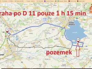 Prodej louky, Nahořany, 1000 m2