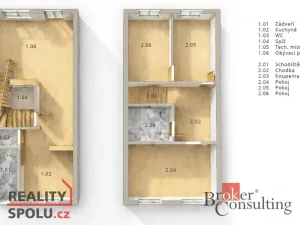 Prodej rodinného domu, Květnice, Balzamínová, 89 m2