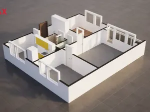 Prodej bytu 3+1, Liberec - Liberec VI-Rochlice, Sametová, 70 m2