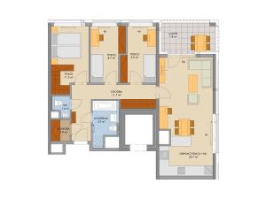 Prodej bytu 4+kk, Praha, Bessemerova, 85 m2