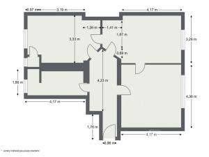 Pronájem bytu 2+1, Rakovník, Na Sekyře, 67 m2