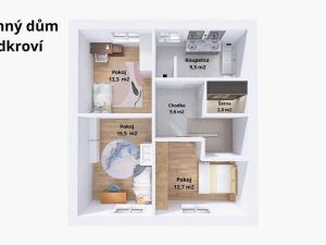 Prodej rodinného domu, Šternberk, Hvězdné údolí, 127 m2