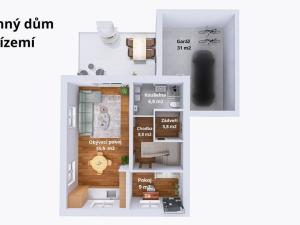 Prodej rodinného domu, Šternberk, Hvězdné údolí, 127 m2