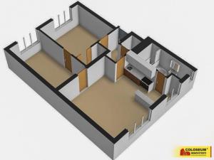 Pronájem bytu 3+kk, Hodonín, 80 m2