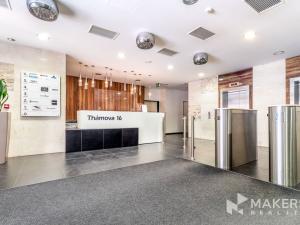 Pronájem kanceláře, Praha - Karlín, Thámova, 278 m2