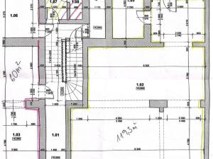 Pronájem obchodního prostoru, Hodonín, Národní třída, 119 m2
