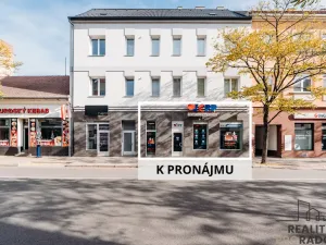 Pronájem obchodního prostoru, Hodonín, Národní třída, 119 m2