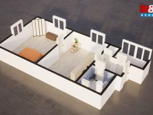 Prodej bytu 2+kk, Ústí nad Labem - Klíše, Na Popluží, 166 m2