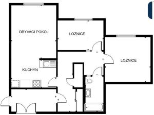 Pronájem bytu 3+kk, Praha - Kamýk, Krhanická, 65 m2
