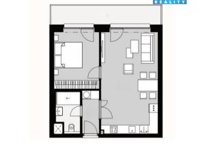 Pronájem bytu 2+kk, Kladno, Ke křížku, 54 m2