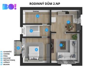 Prodej rodinného domu, Bystřice, 130 m2