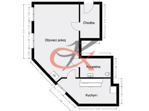 Pronájem bytu 1+1, Valašské Meziříčí, Štěpánov, 48 m2