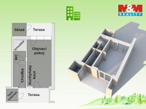 Prodej bytu 3+kk, Horní Bečva, 79 m2