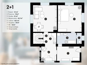 Prodej rodinného domu, Vlkaneč - Kozohlody, 160 m2