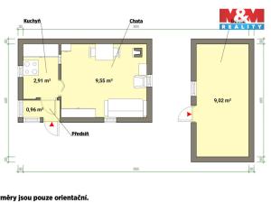 Prodej zahrady, Dasnice, 195 m2